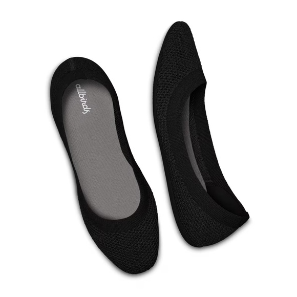 NEW Allbirds Black Knit Ballet Flats size 9.5 - Picture 3 of 11
